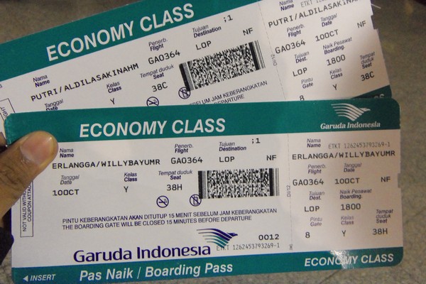 Karyawan Palsukan Voucher Tiket Gratis Garuda Indonesia